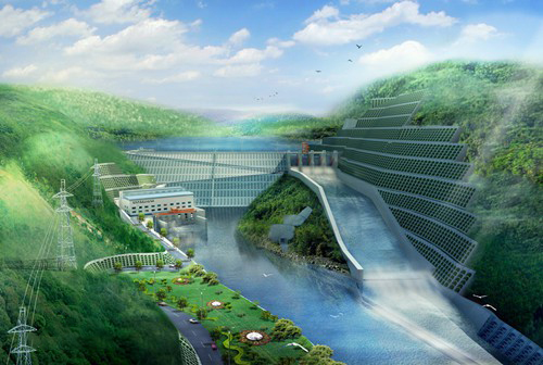 莘县老挝南塔河1号水电站项目